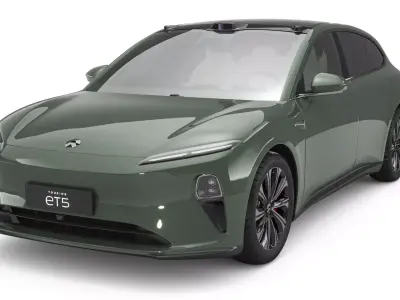 2024 NIO ET5 Touring With Interior 3D model