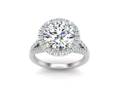 Splt Ring Round 3D print model