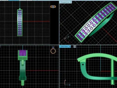 Earrings n 16  3D print model