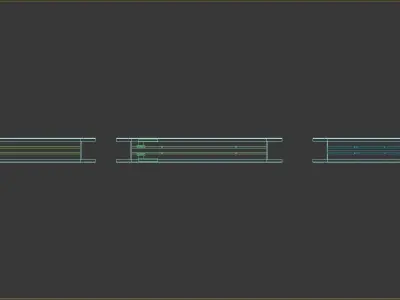 Interior Modern Doors Vol-Sd02 3D model