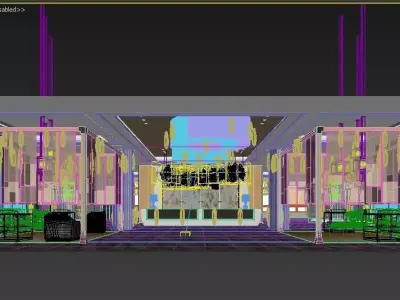 Reception 2 3D model