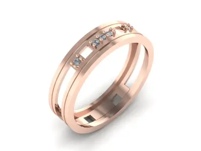 Jewelry Ring 3D print model 31