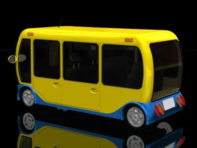 smart bus 3D model