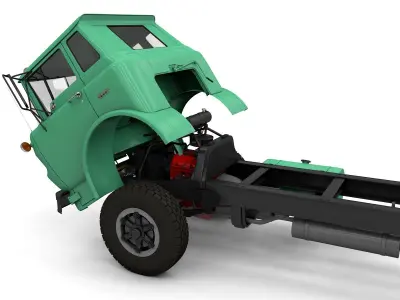 GMC Tilt Cab 1972 3D model