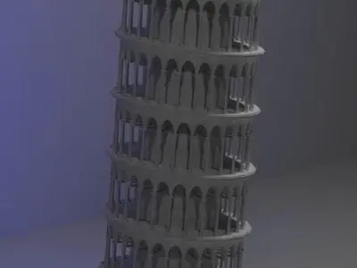 Pisa Tower 3D model