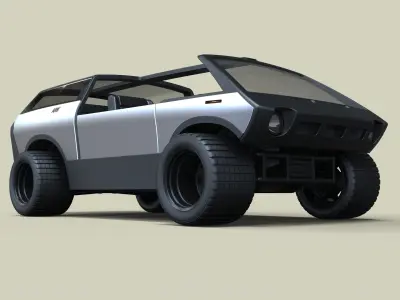 Ark Roamer from ARK II 3D model