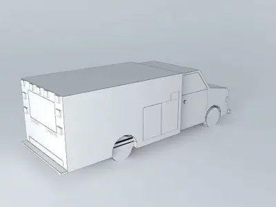 G-Motors "CamperVan" Free 3D model