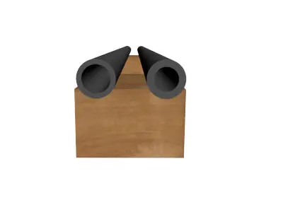 3 8in Pipe 3D model