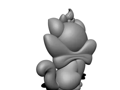 Marie cat 3D print model