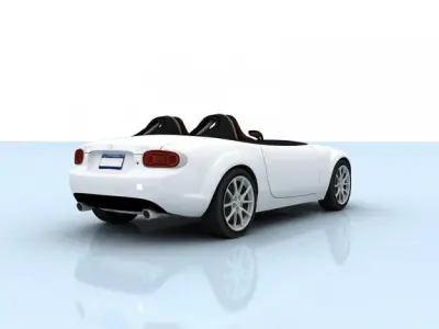 Mazda MX5 Miata Superlight 2009 3D model