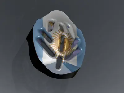 Cycle Helmet Free 3D model