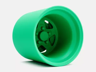 15x15 Weld Pro Star Wheel and Brake 3D print model