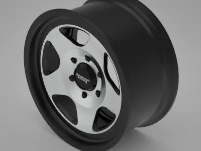 American Racing  923  Low-poly 3D model