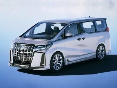 Toyota Alphard Executive Lounge 2019 3D model