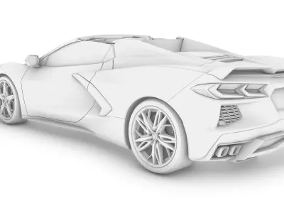 SportCar 3D model