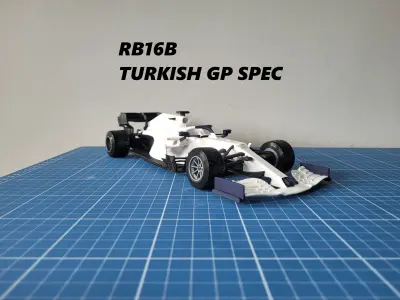 3D PRINTABLE RED BULL 2021 F1 CAR - TURKISH SPEC 3D print model