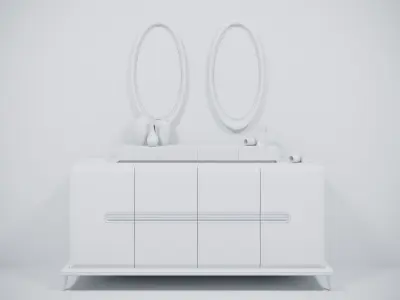 Furniture living room Free 3D model
