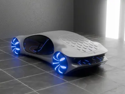 Mercedes benz vision AVTR 3D model