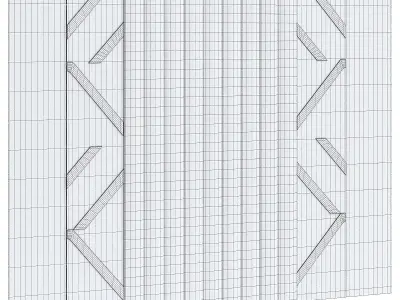 Panel   3D model