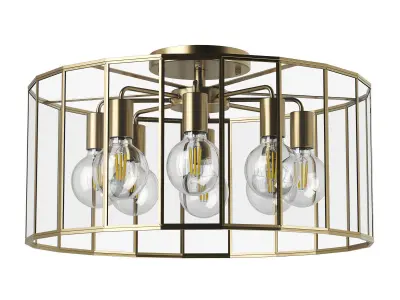 79828x Genni Lightstar ceiling chandelier 3D model