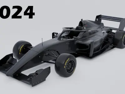 Tatuus t-318 formula regional 3D model