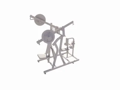 Gym Equipments-gym by Bodysolid-Machine the gym 3D model