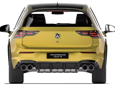 Volkswagen Golf R 2025 3D model