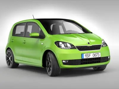 Skoda Citigo 2017 3D model
