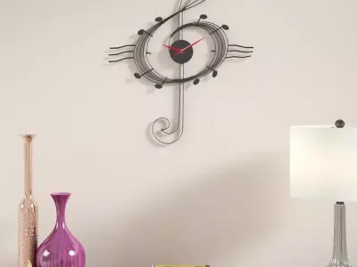 Miguell Wall Clock 3D model