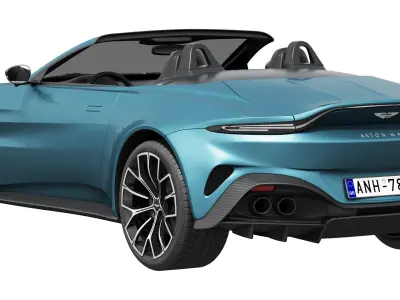 Aston Martin Vantage Roadster 2026 3D model