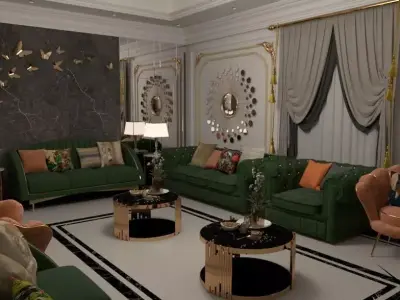 women majliss 3D model