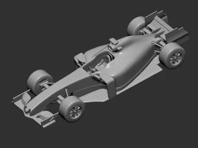 Sports Racing car  3D print model