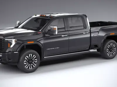 GMC Sierra Denali HD 2024 3D model