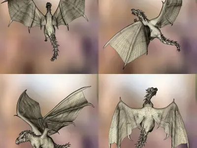 AMV Dragon - Celestial Dragonis 3D model