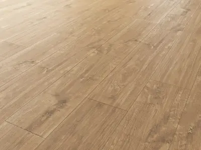 Wood Floor Oak Smok Vintage 3D model