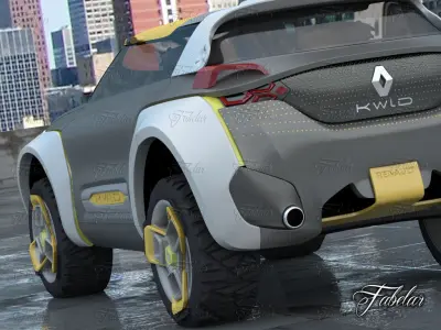 Renault concept vol 2 3D model