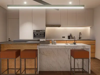 Modern living - A5  3D model