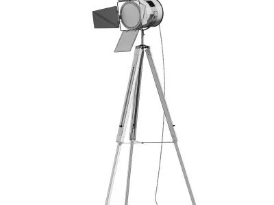 Floor Lamp - Adhil -  3D model