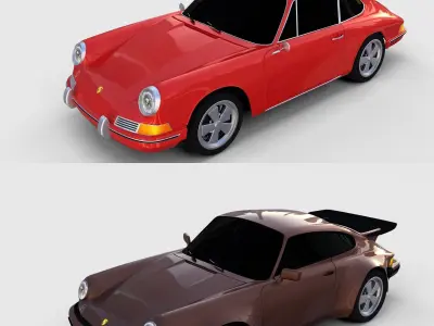 Porsche 911 Pack 3D model