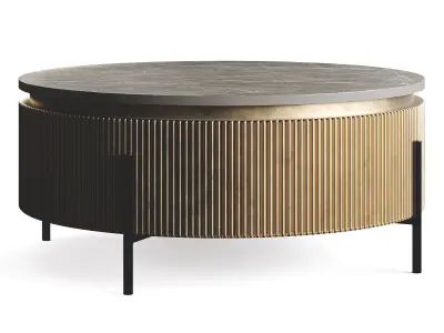 Oroa IRONVILLE Luxury Metal Coffee Table 3D model
