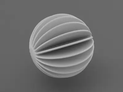 Pack 16 Abstract Geometric Shapes Primitive Doodads Low-poly 3D model