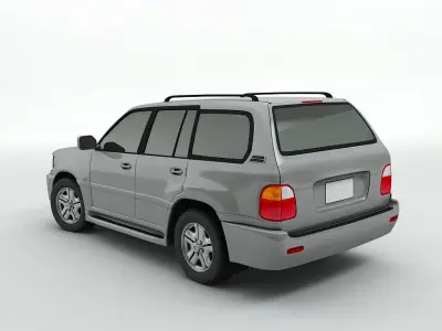  2002 Lexus LX470 SUV 3D model