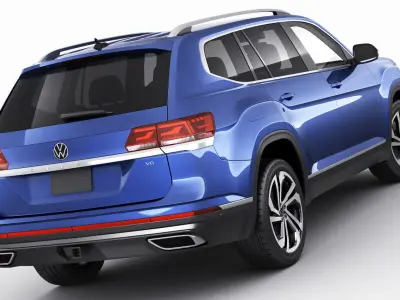 Volkswagen Atlas 2021 3D model