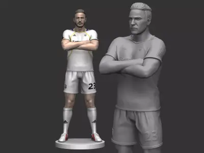  David Beckham 3D Printable 2 3D print model