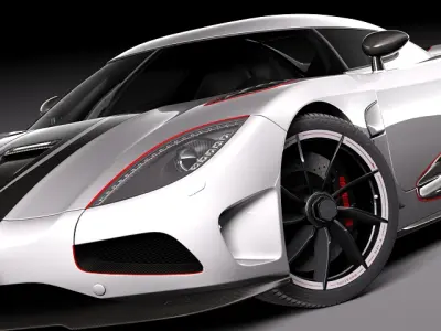 Koenigsegg Agera R 2012 3D model