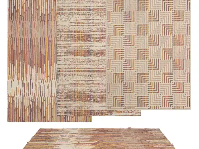 Rugs No 380 Low-poly 3D model