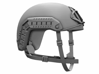 Ops Core Fast Ballistic Helmet - High Poly 3D model