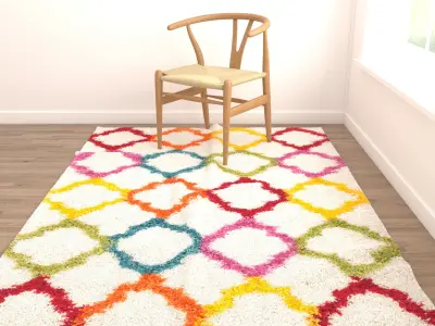 Rugs No 528 Low-poly 3D model