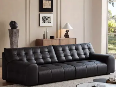 Parisian interior scene 3D model