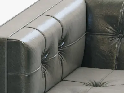 Restoration Hardware Madison Leather Chair 3D model